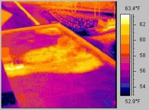 Scan prior to coating existing membrane