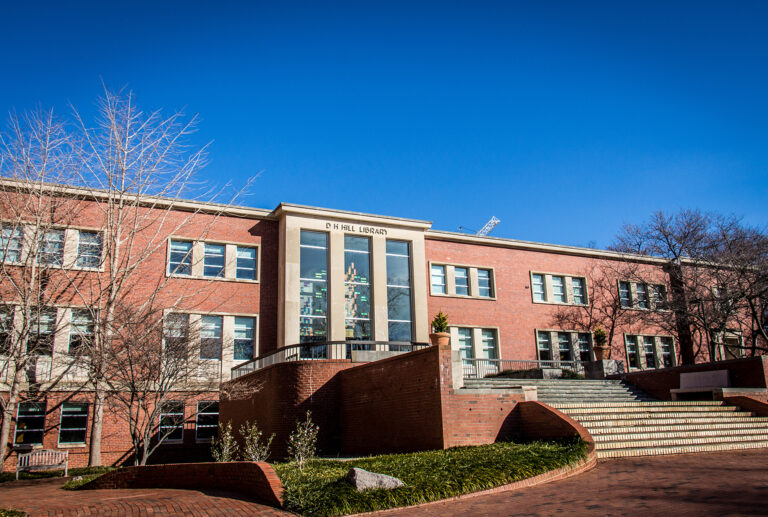 NC State University Hill Library & Poe Hall