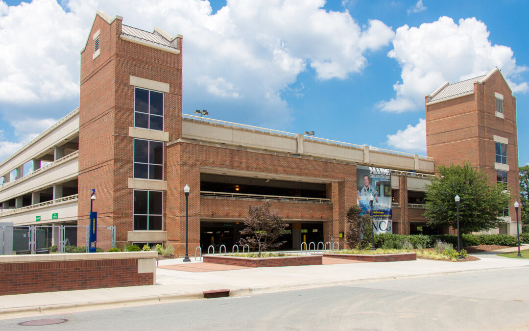 UNC Greensboro Oakland Parking Deck
